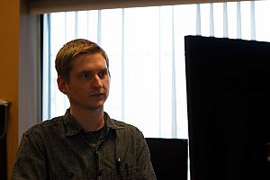 KZUM programming manager Ryan Evans