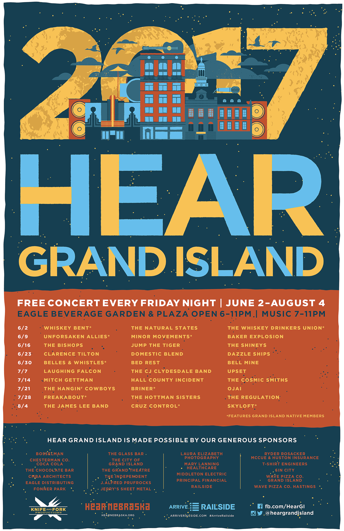 Hear Grand Island performance lineups announced; ‘Undercover Boss