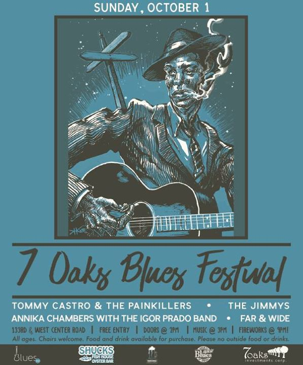 7 Oaks Blues Festival featuring Tommy Castro and more! - Hear Nebraska